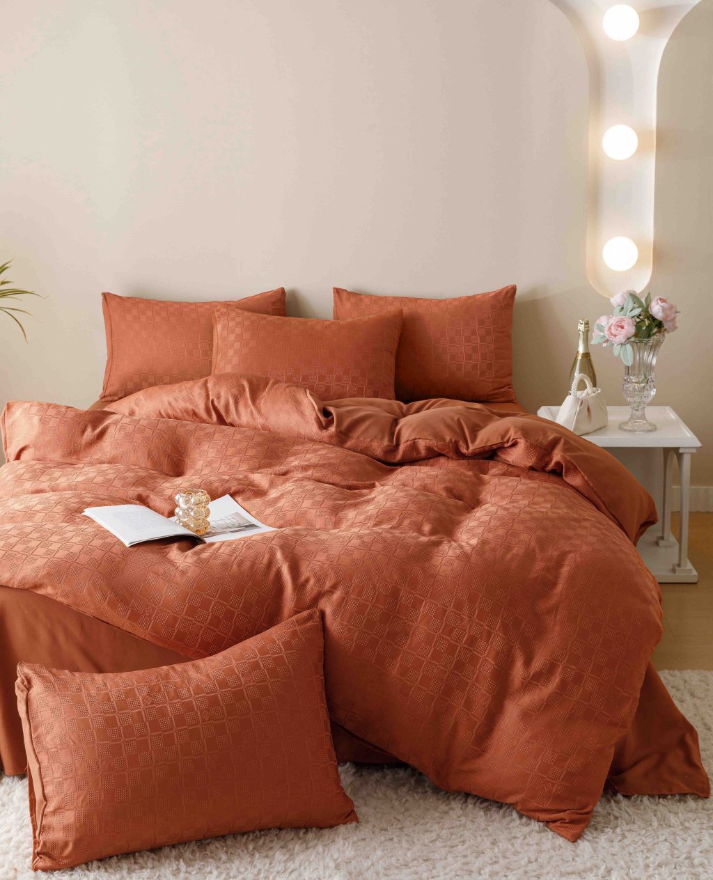 lenjerie de pat dublu jacquard finetat jojo lfjj06