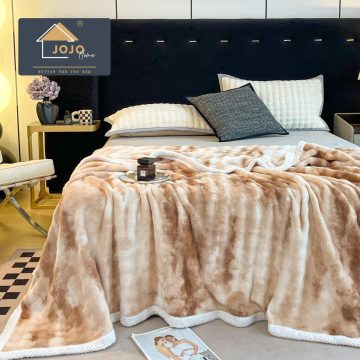 Patura Cocolino Premium cu Bordura Impletita, 200 x 230cm JoJo PCG02