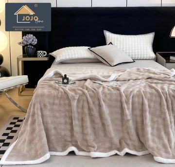 Patura Cocolino Premium cu Bordura Impletita, 200 x 230cm JoJo PCG06