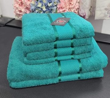 Set 6 Prosoape Baie,Bumbac 100%,Turcoaz-400g/mp