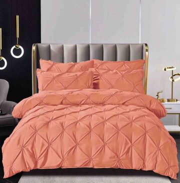 Lenjerie pat simpla, bumbac finet premium, UNI, LFUE032