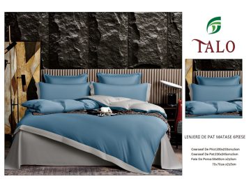 Lenjerie de pat Matase,6 Piese,LMT05