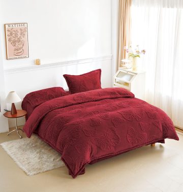 Lenjerie de Pat Cocolino Fluturi 3D,4 Piese LFC06