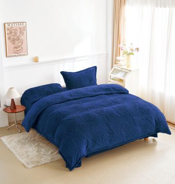 Lenjerie de Pat Cocolino Fluturi 3D,4 Piese LFC07