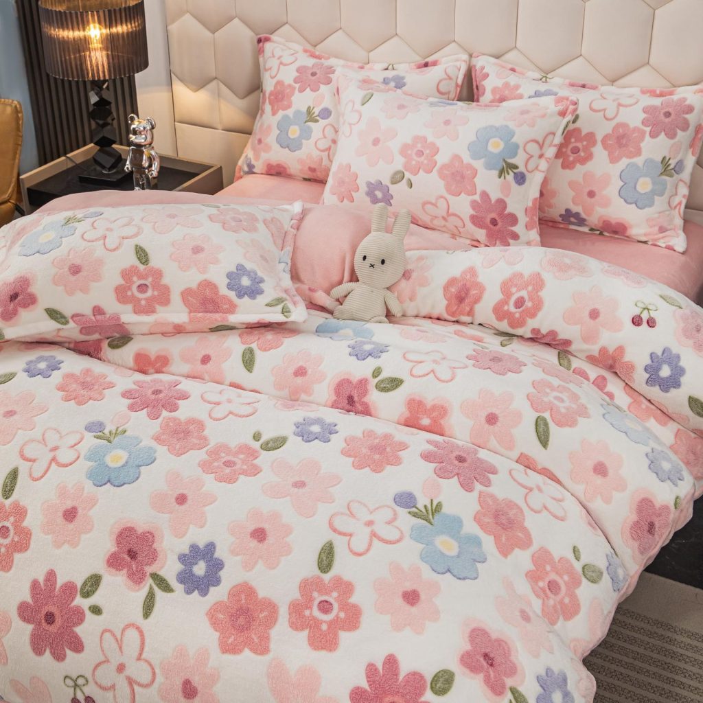 lenjerie de pat cocolino 4 piese cu elastic lc 005 (copie)